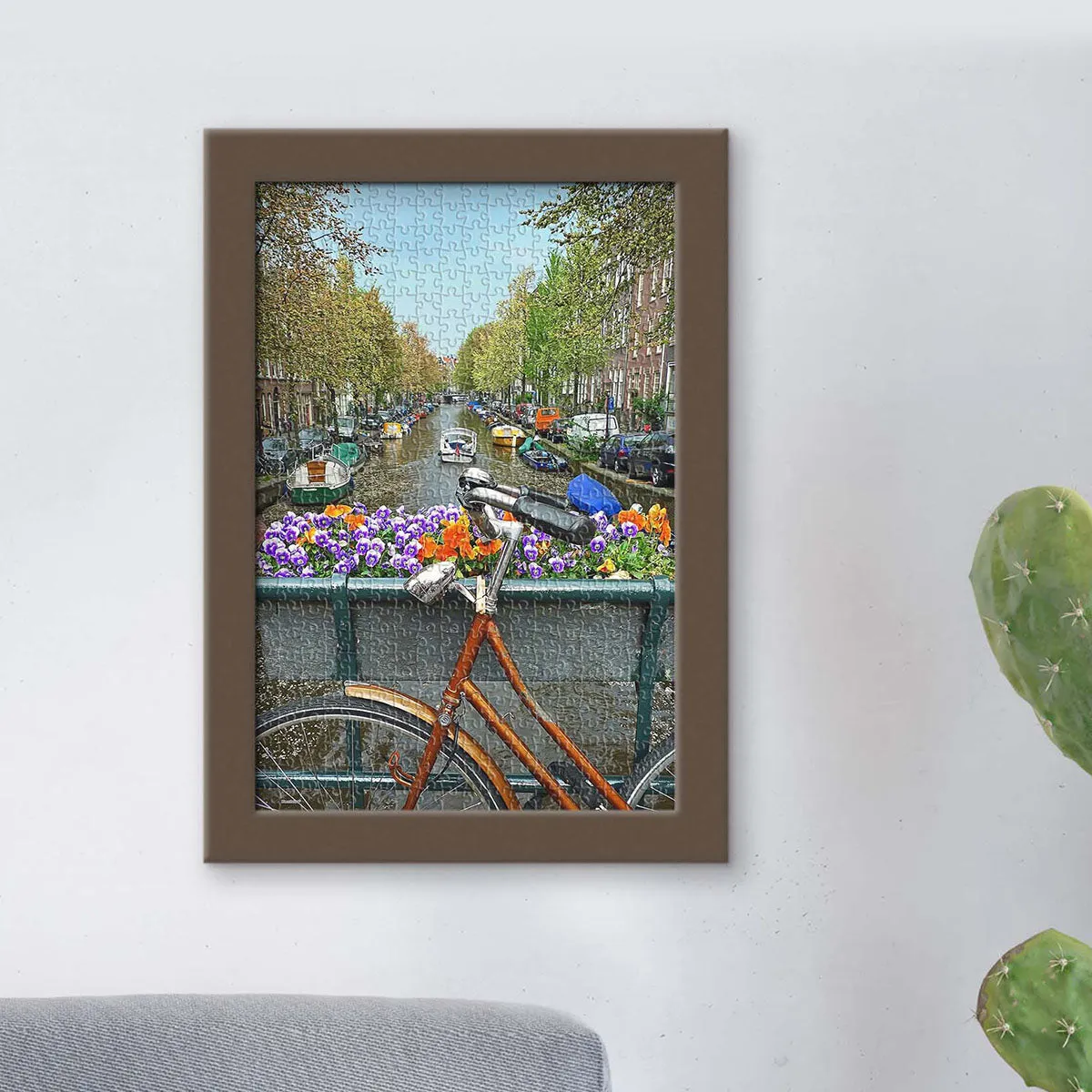 PieceRelax Amsterdam U1137 puzzle 500 piese biciclete