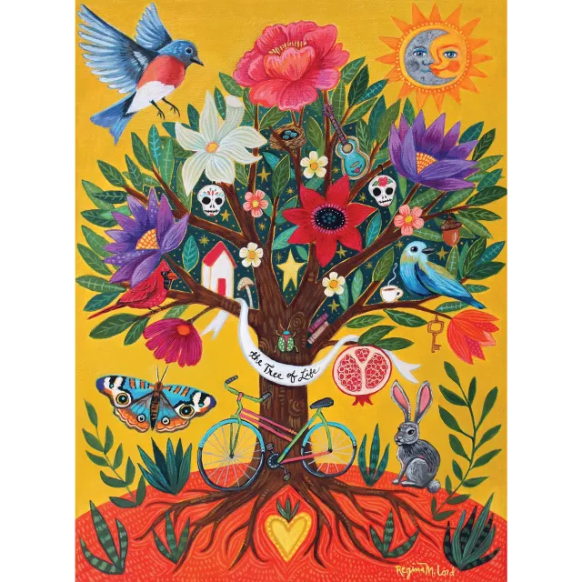 Hidden Piece Puzzles The Tree of Life puzzle 511 piese artistic