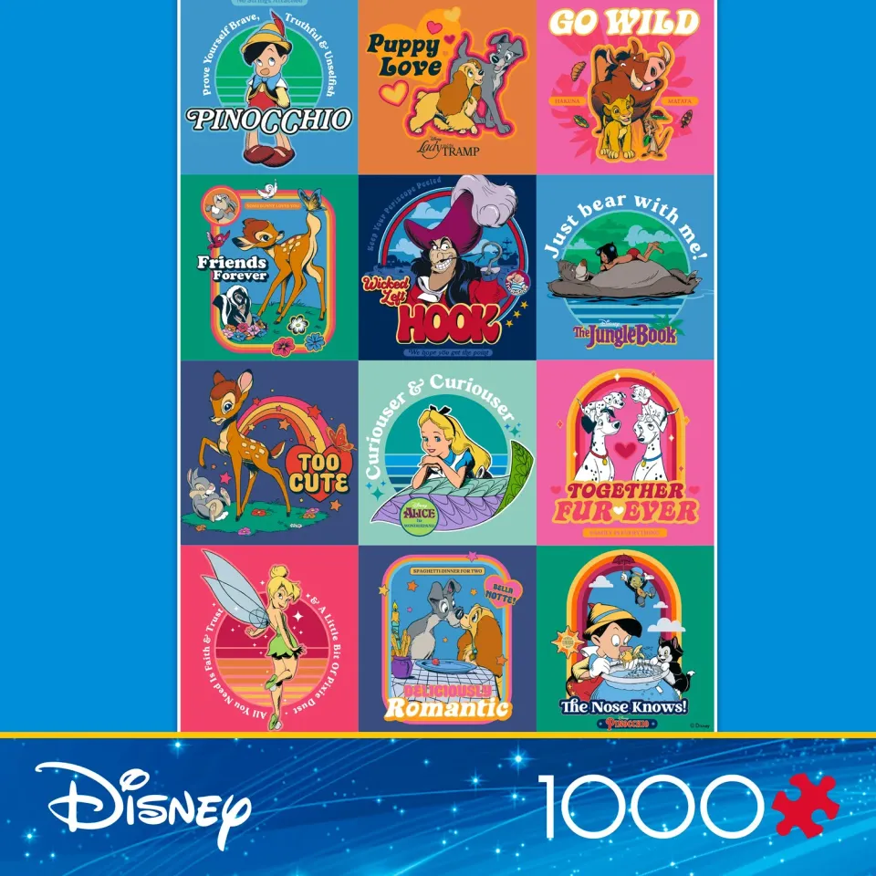 Ceaco Disney Fine Art Storybook Squares puzzle 1000 piese