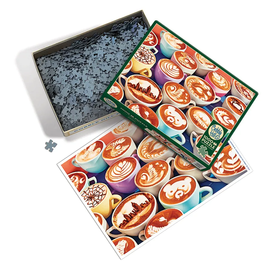 Cobble Hill BaristArt puzzle 1000 piese cafea