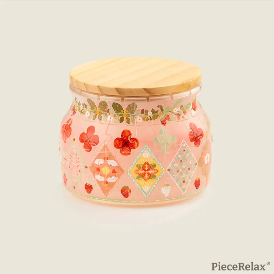 PieceRelax Jar Strawberry Days borcan puzzle BC1026 3D