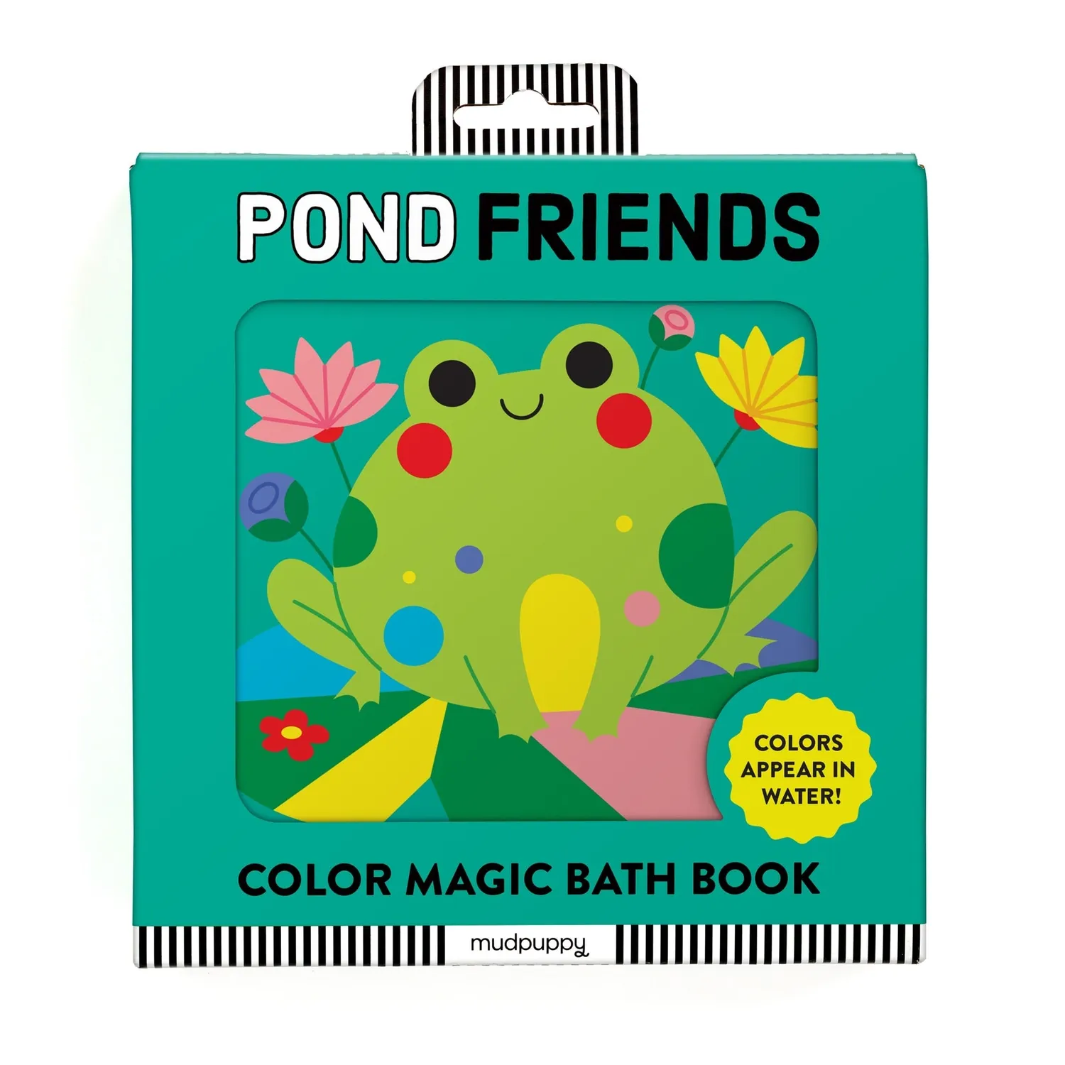 Mudpuppy Pond Friends Color Magic carte de baie 1+ an