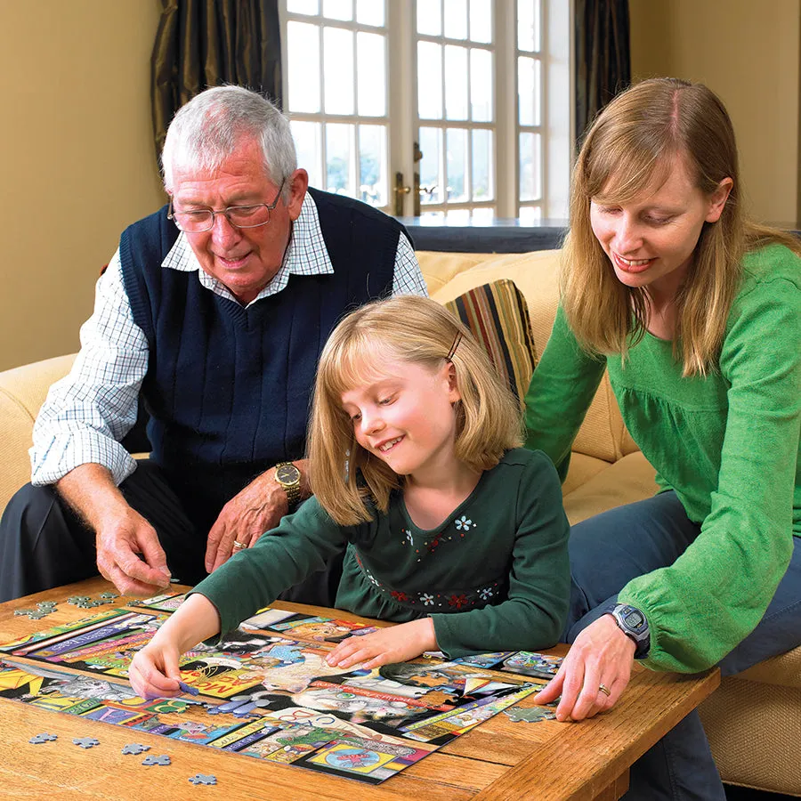 Cobble Hill Storytime Kittens puzzle familie 350 piese pisici