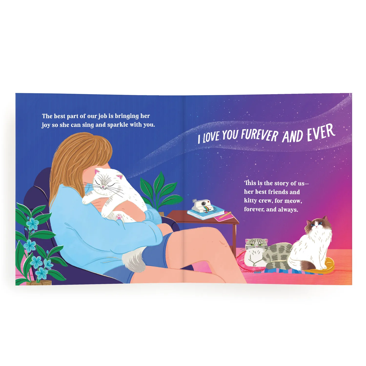 Mudpuppy Karma Is Three Cats carte cartonata 32 pag