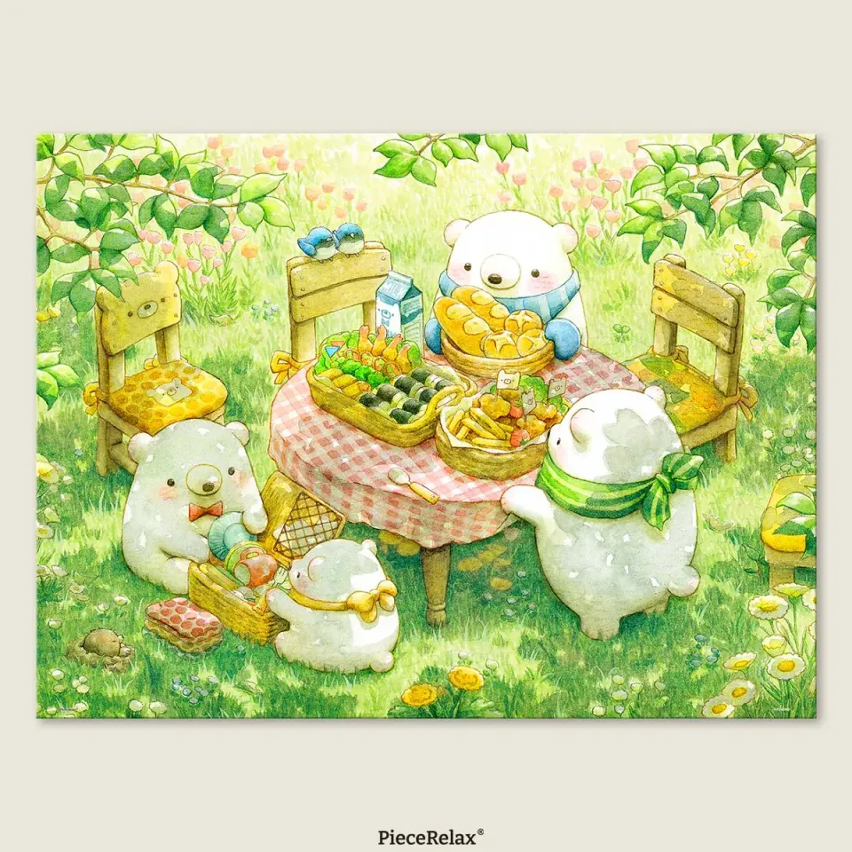 PieceRelax PieceClicks Picnic Time U1048 puzzle 1000 piese primavara
