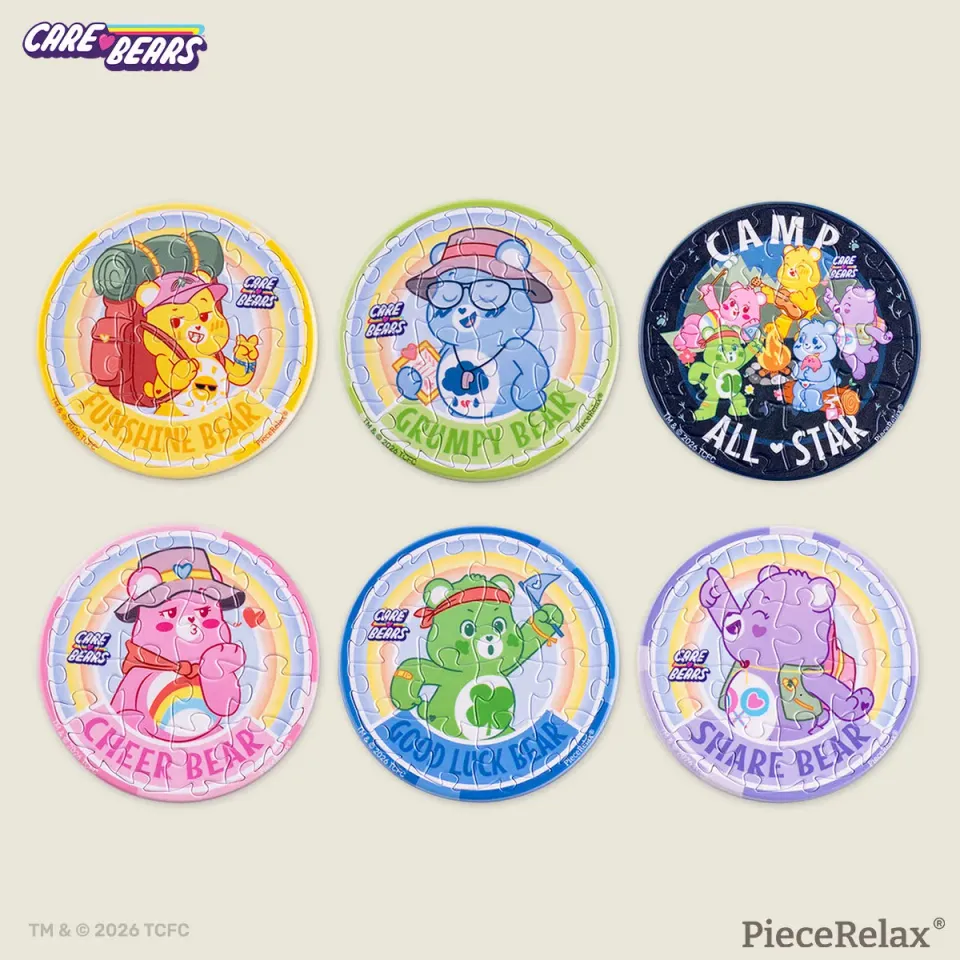 PieceRelax Adventure Buddy BD1286 insigne puzzle 6 bucati