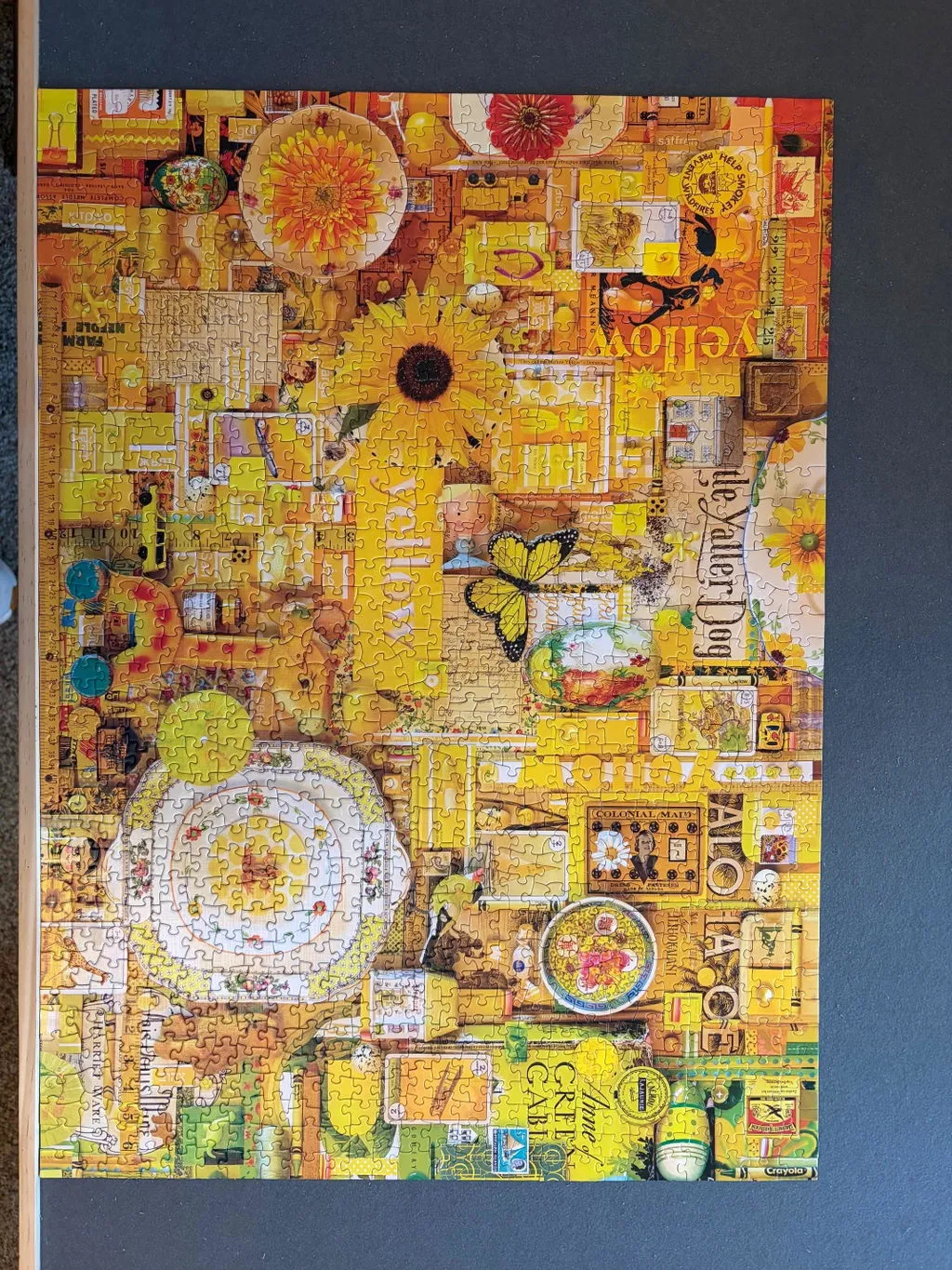 Cobble Hill Yellow puzzle 1000 piese galben