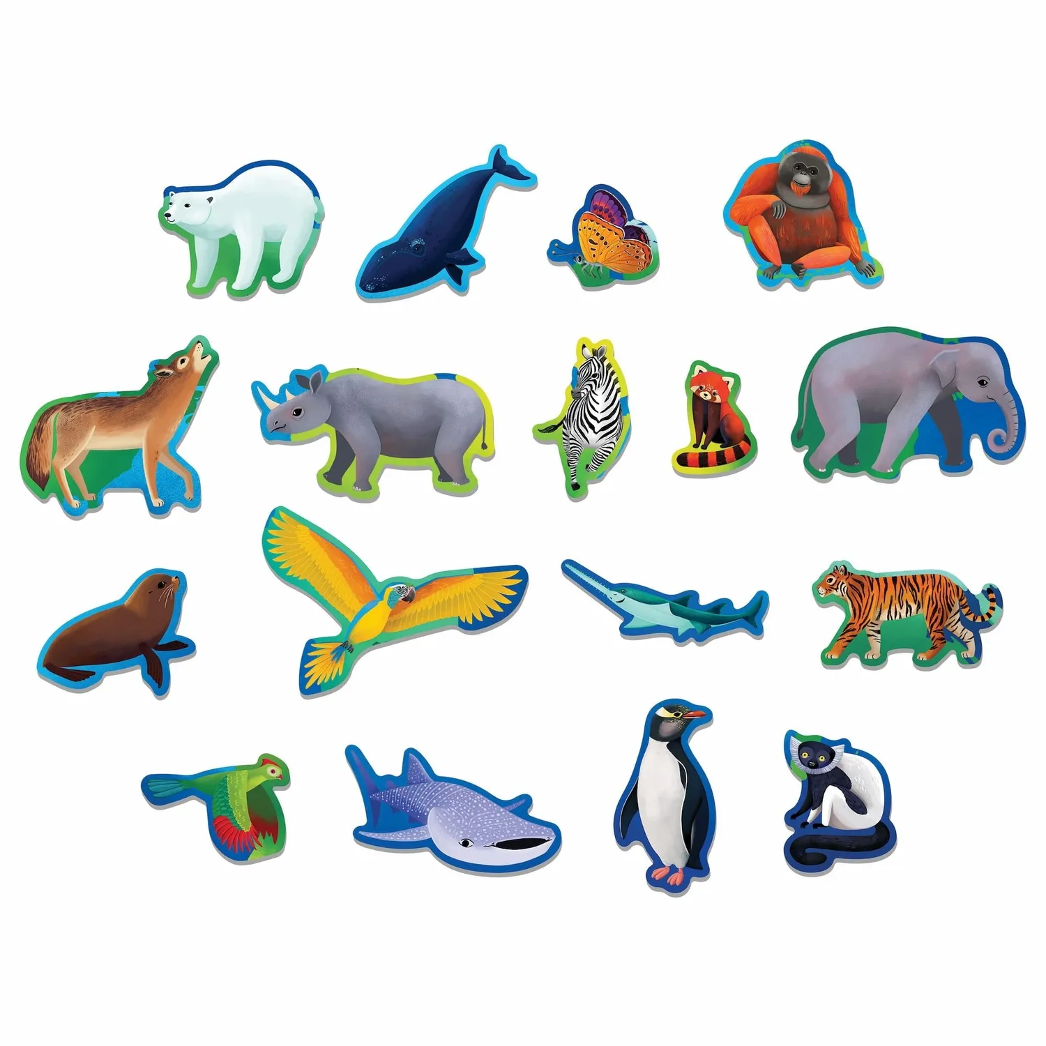 Mudpuppy Endangered Species puzzle 80 piese 5-10 ani
