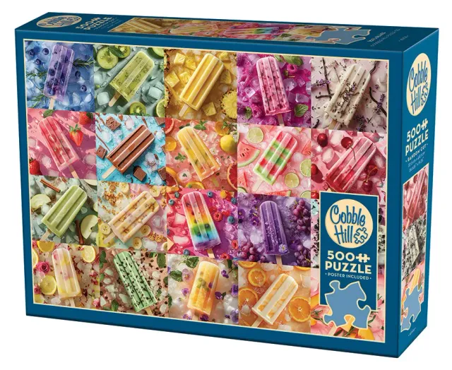 Cobble Hill Ice Lollies puzzle 500 piese inghetata