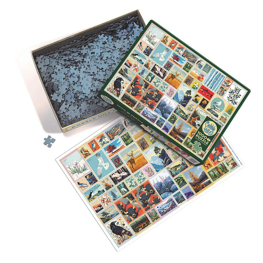 Cobble Hill Emblems of Canada puzzle 1000 piese colaj
