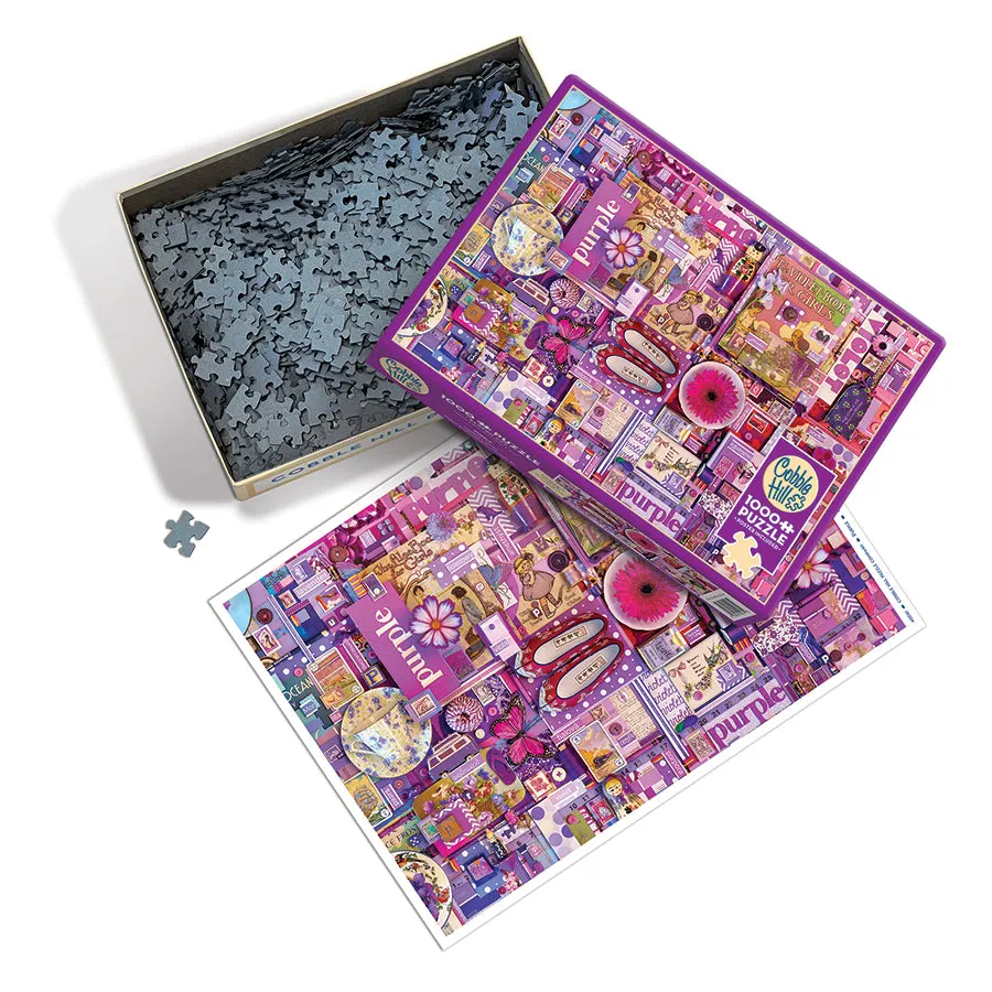 Cobble Hill Purple puzzle 1000 piese mov
