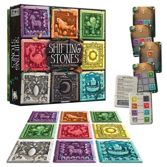 Gamewright Shifting Stones joc de societate 9 placute