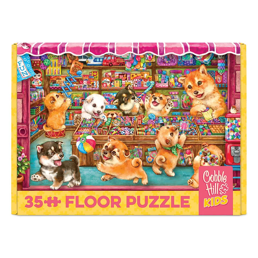 Cobble Hill Shiba's Candy Store puzzle podea 35 piese