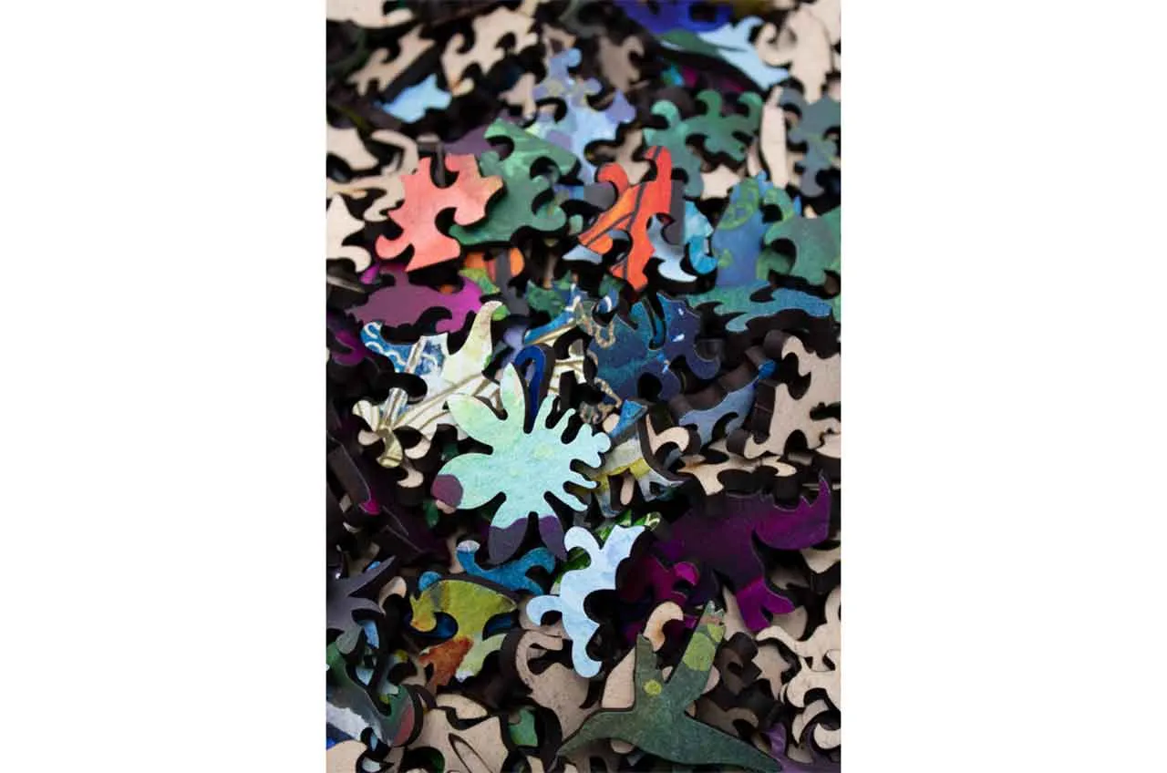 Mosaic Puzzles Midsummer Dream puzzle lemn 100 piese floral