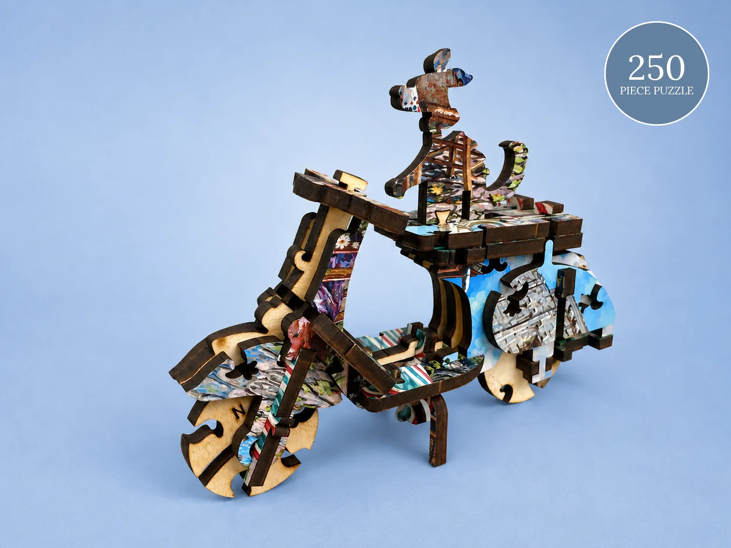Mosaic Puzzles Ride to the Colosseum puzzle lemn 3D 500 piese