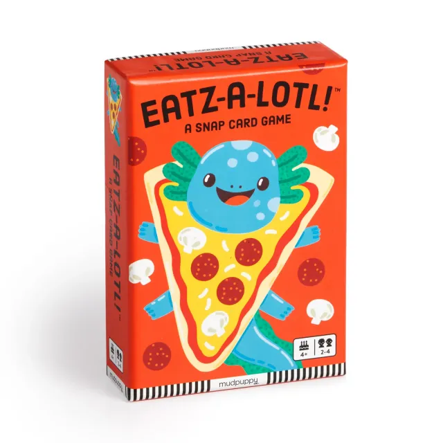 Mudpuppy Eatz-a-lotl joc carti snap cu axolotl