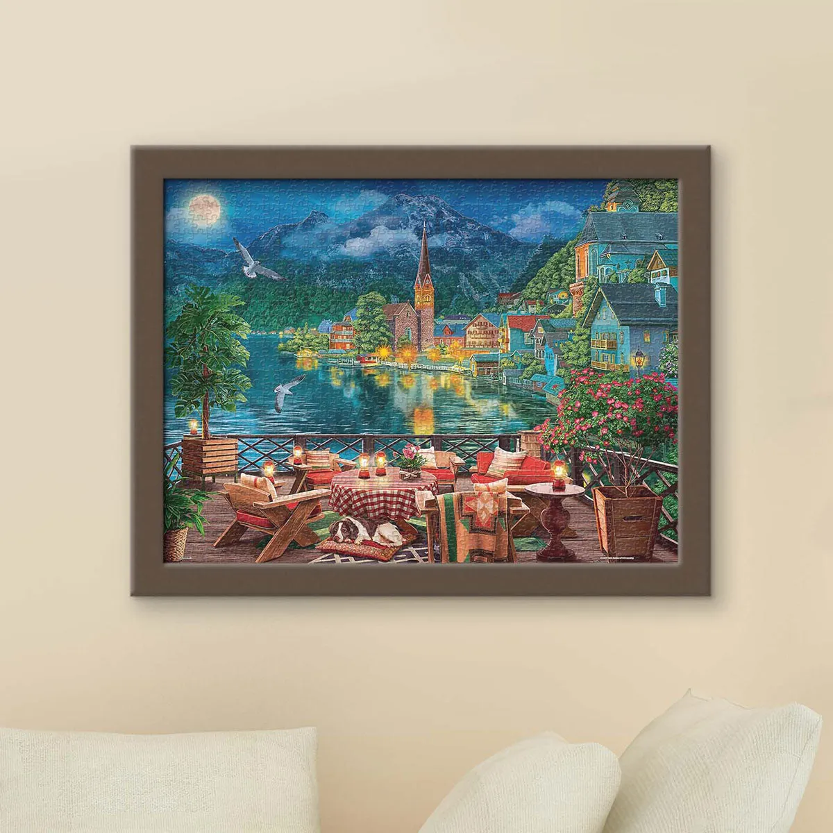PieceRelax PieceClicks Evening Hallstatt U1150 puzzle 1008 piese lac