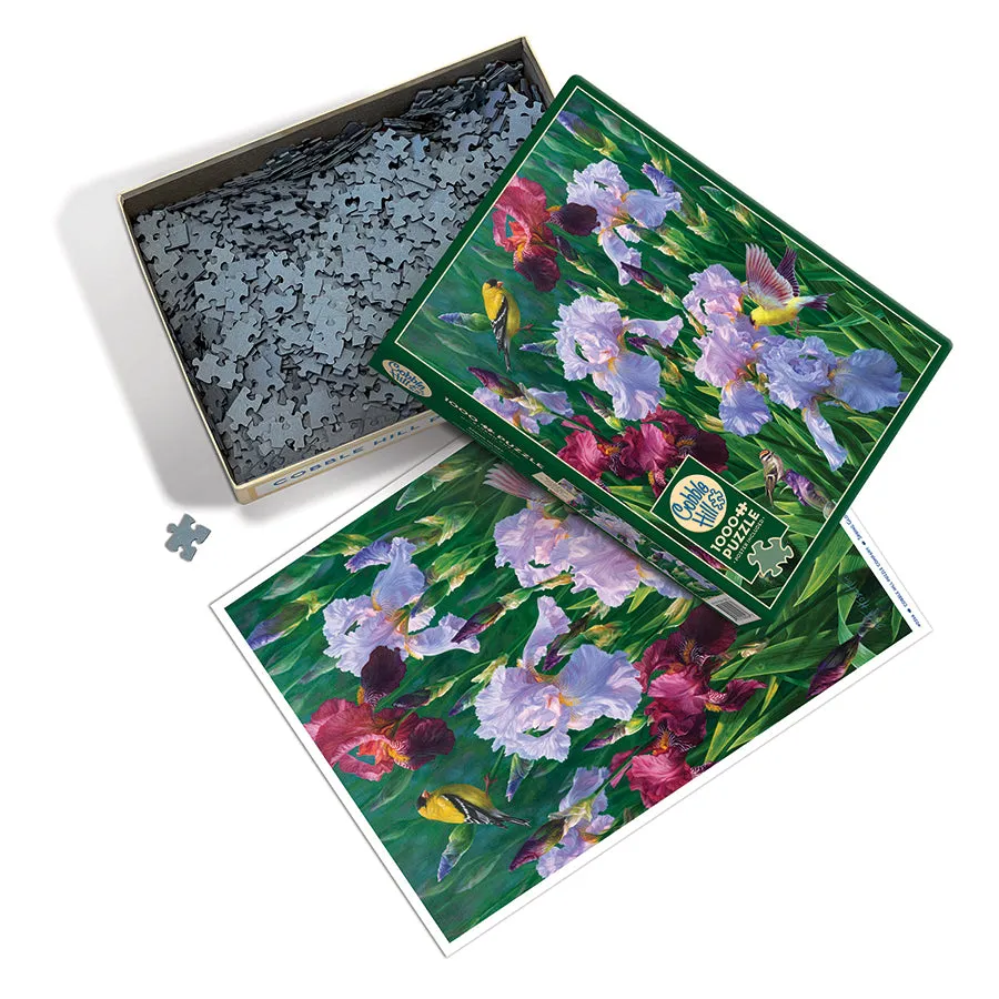 Cobble Hill Spring Glory puzzle 1000 piese cu irisi