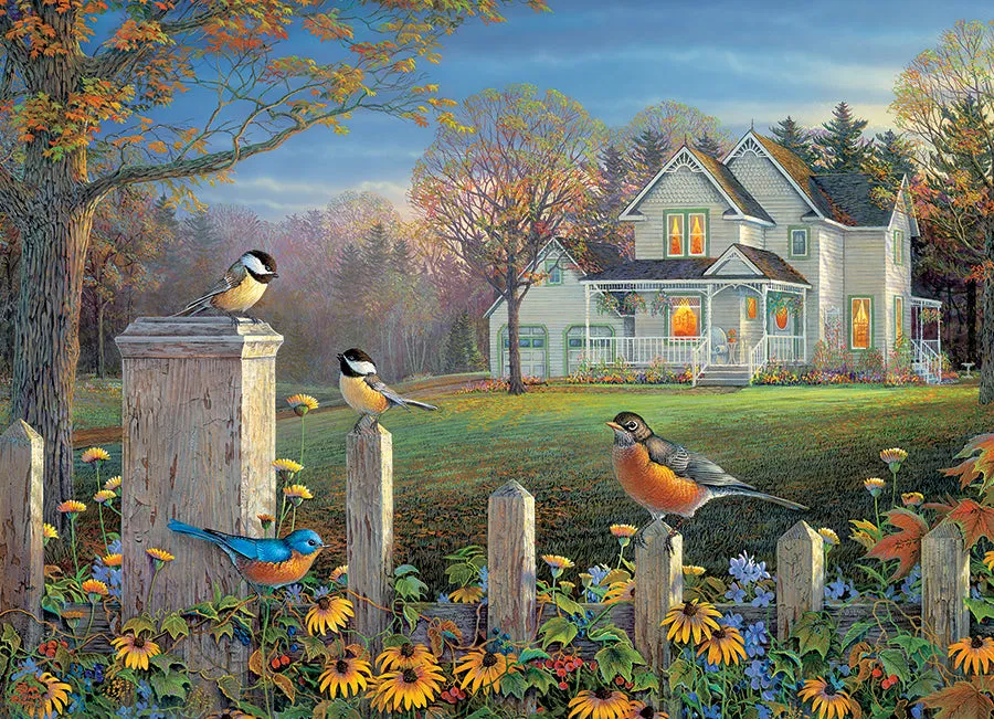 Cobble Hill Evening Birds puzzle 1000 piese păsări