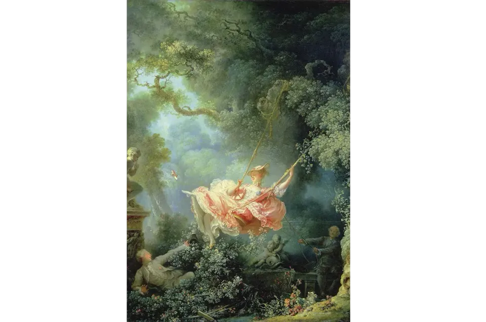 Mosaic Puzzles The Swing Fragonard puzzle din lemn 250 piese arta