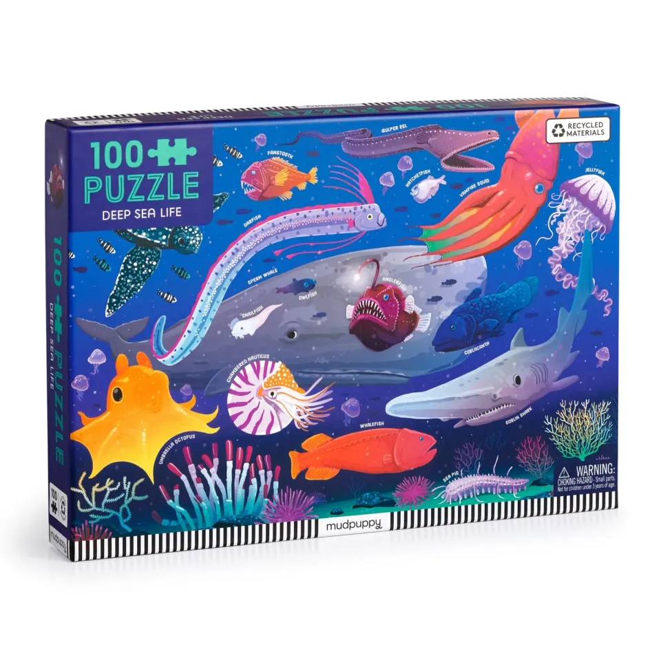 Mudpuppy Deep Sea puzzle 100 piese ocean