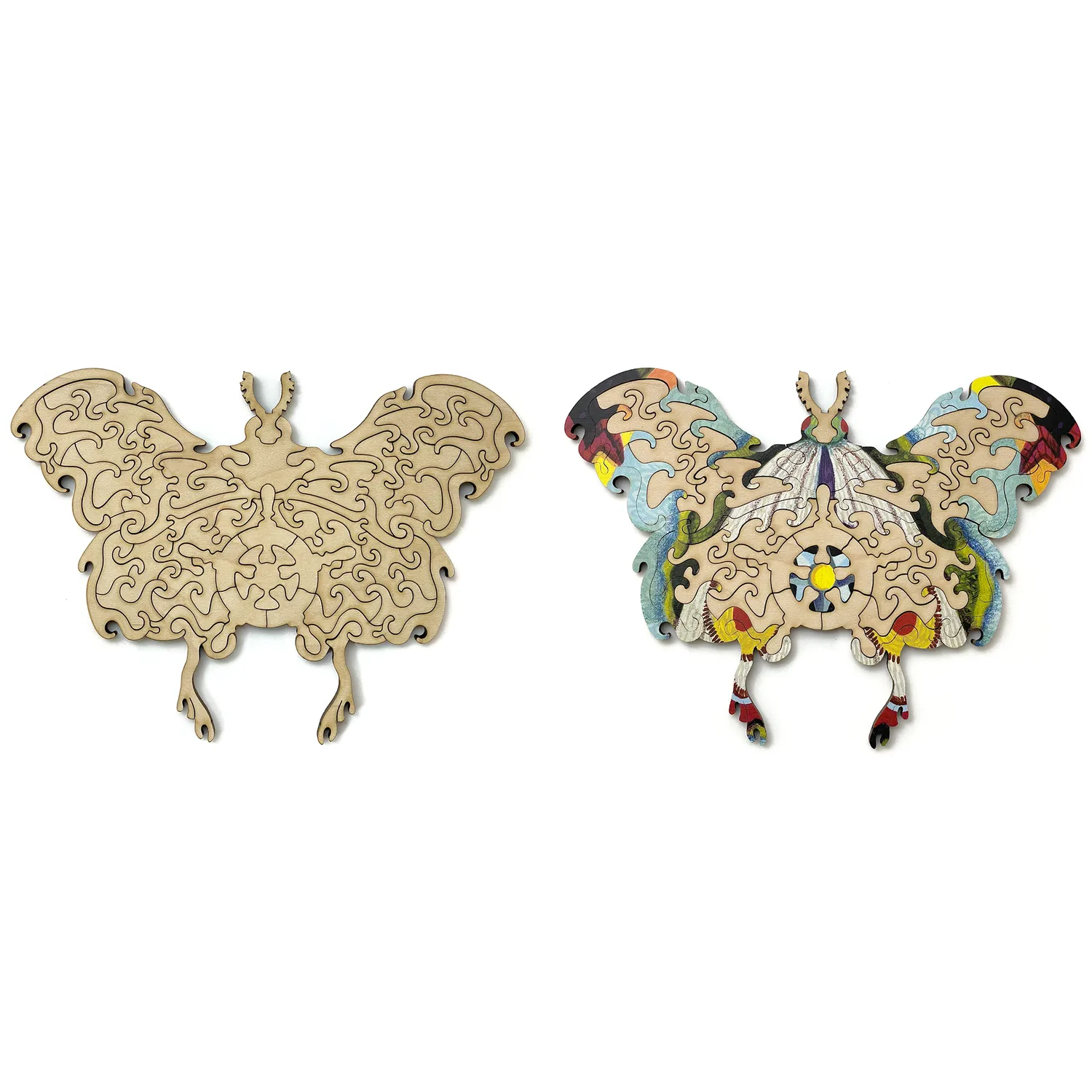 Hidden Piece Moth Island puzzle 548 piese legenda