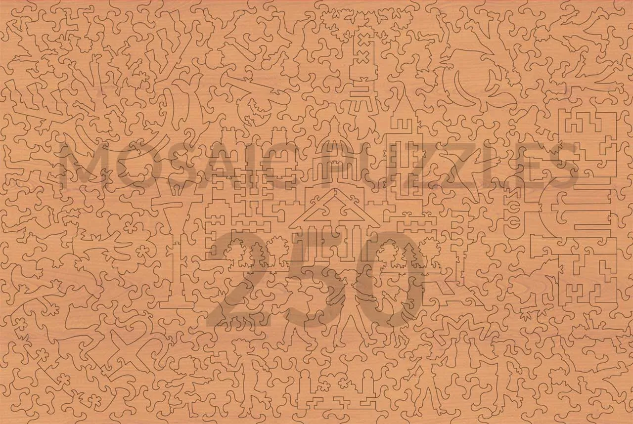 Mosaic Puzzles Pathways of Atlanta puzzle 250 piese oraș