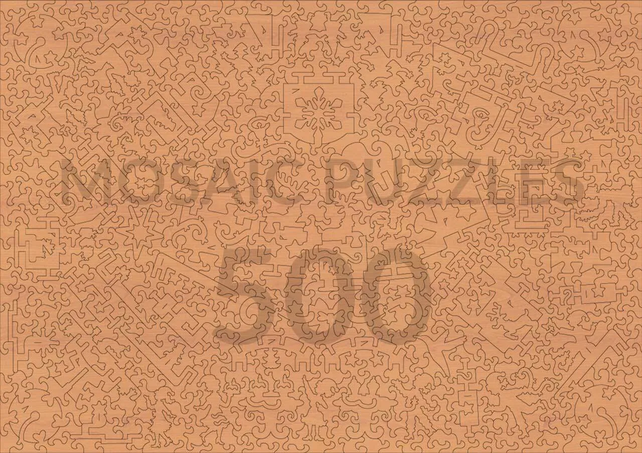 Mosaic Puzzles Heritage 3D Christmastime at Santa's Station puzzle 500 piese