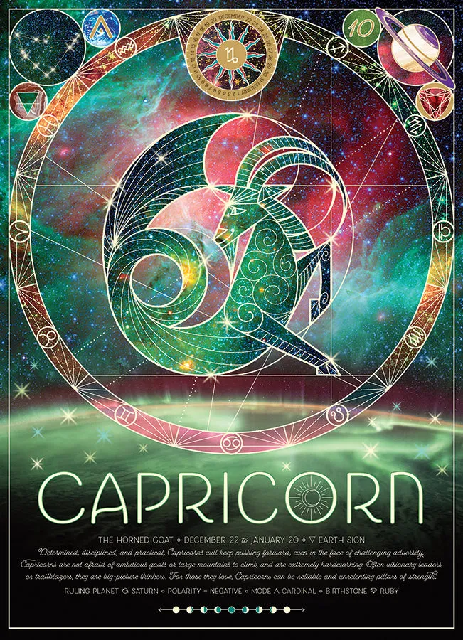 Cobble Hill Capricorn puzzle 500 piese zodiac