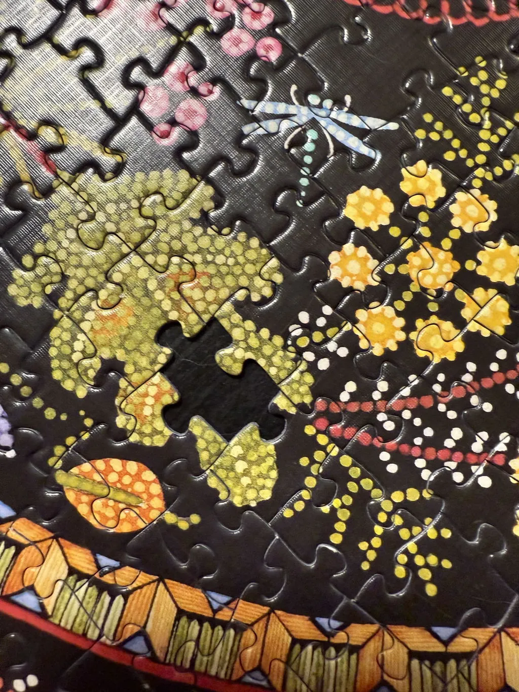 Cobble Hill Lii Shenn puzzle 1000 piese floral