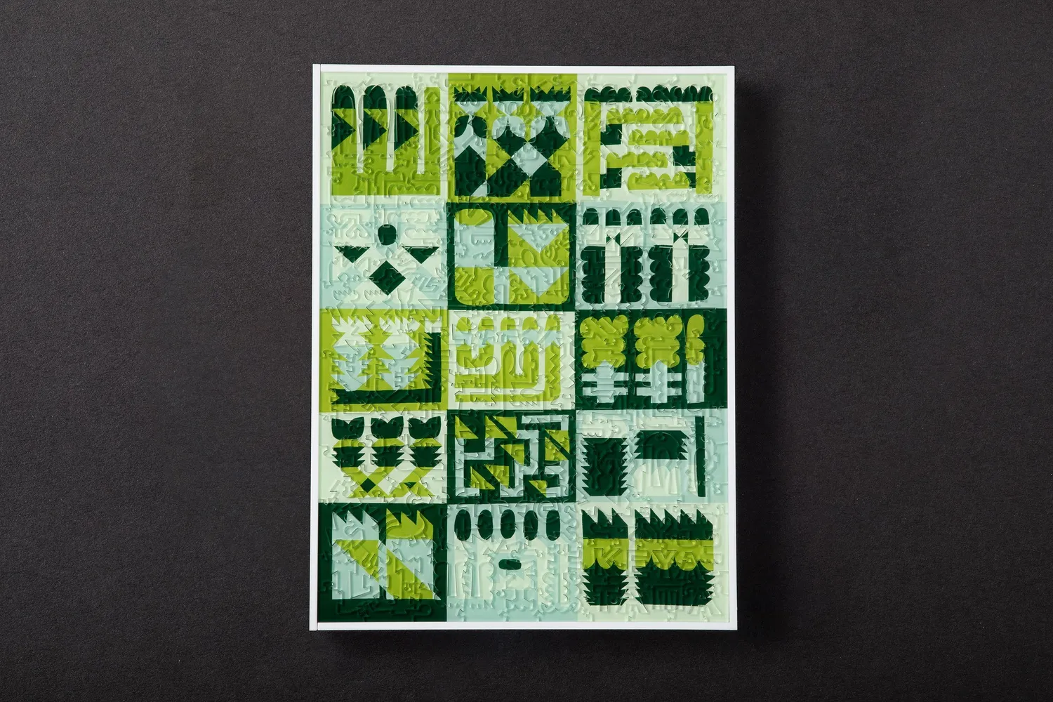 Eklektik Pieces The Garden puzzle 270 piese verde