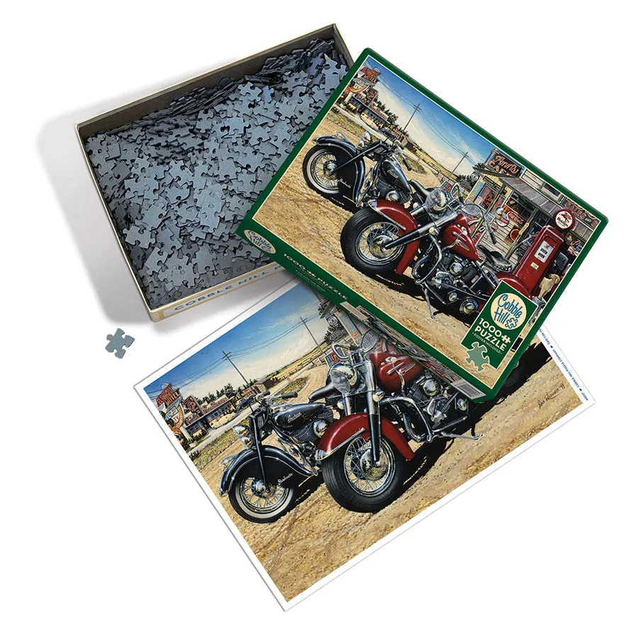 Cobble Hill Two for the Road puzzle 1000 piese moto