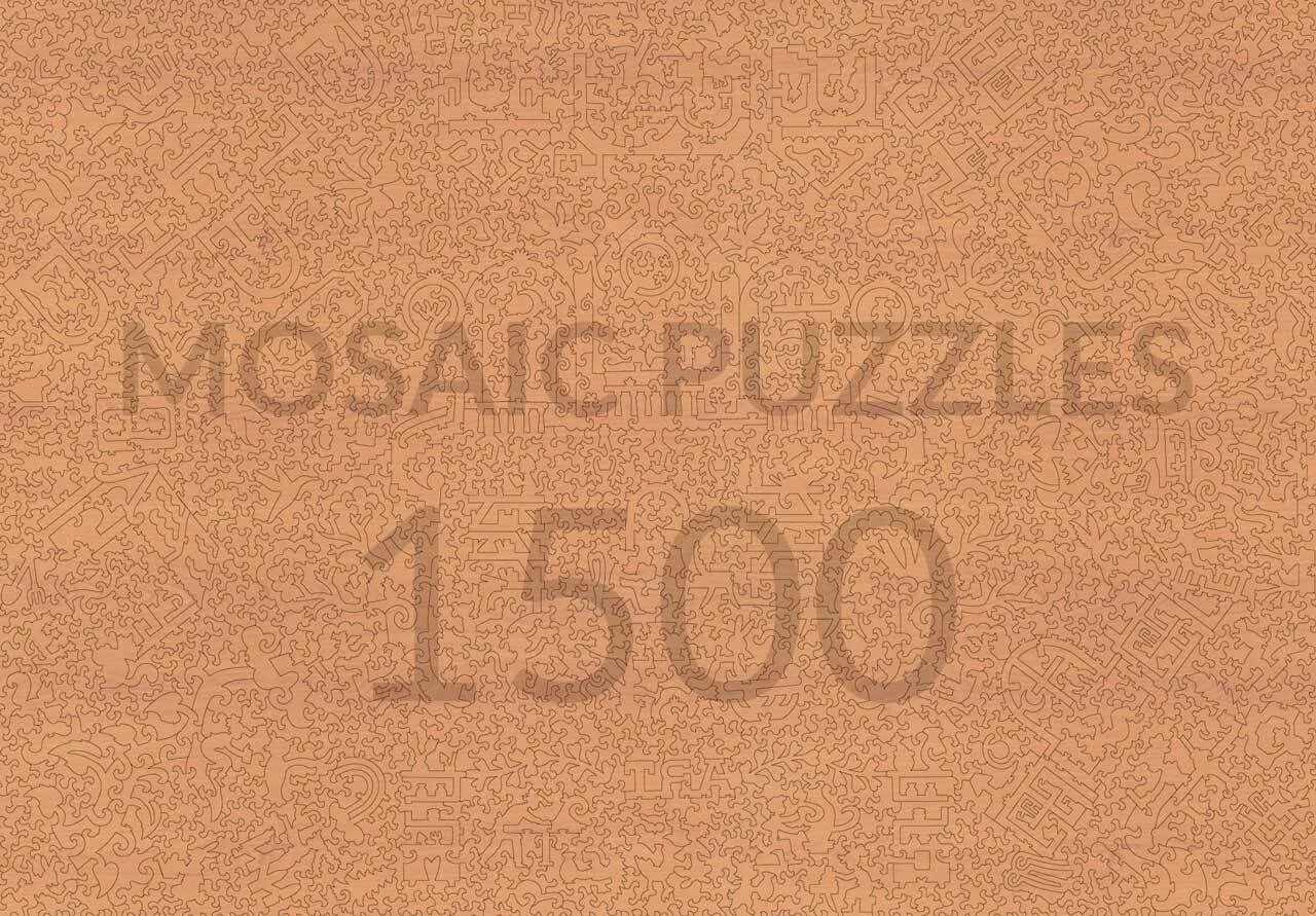 Mosaic Puzzles The Quilt Cottage puzzle lemn 1000 piese cottage