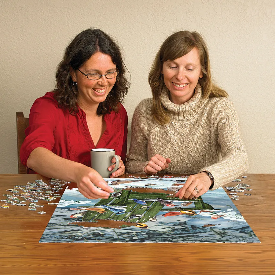 Cobble Hill For the Birds puzzle 1000 piese păsări