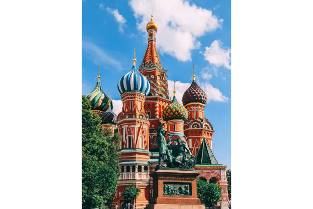 Mosaic Puzzles St Basil's Cathedral puzzle 500 piese Moscova