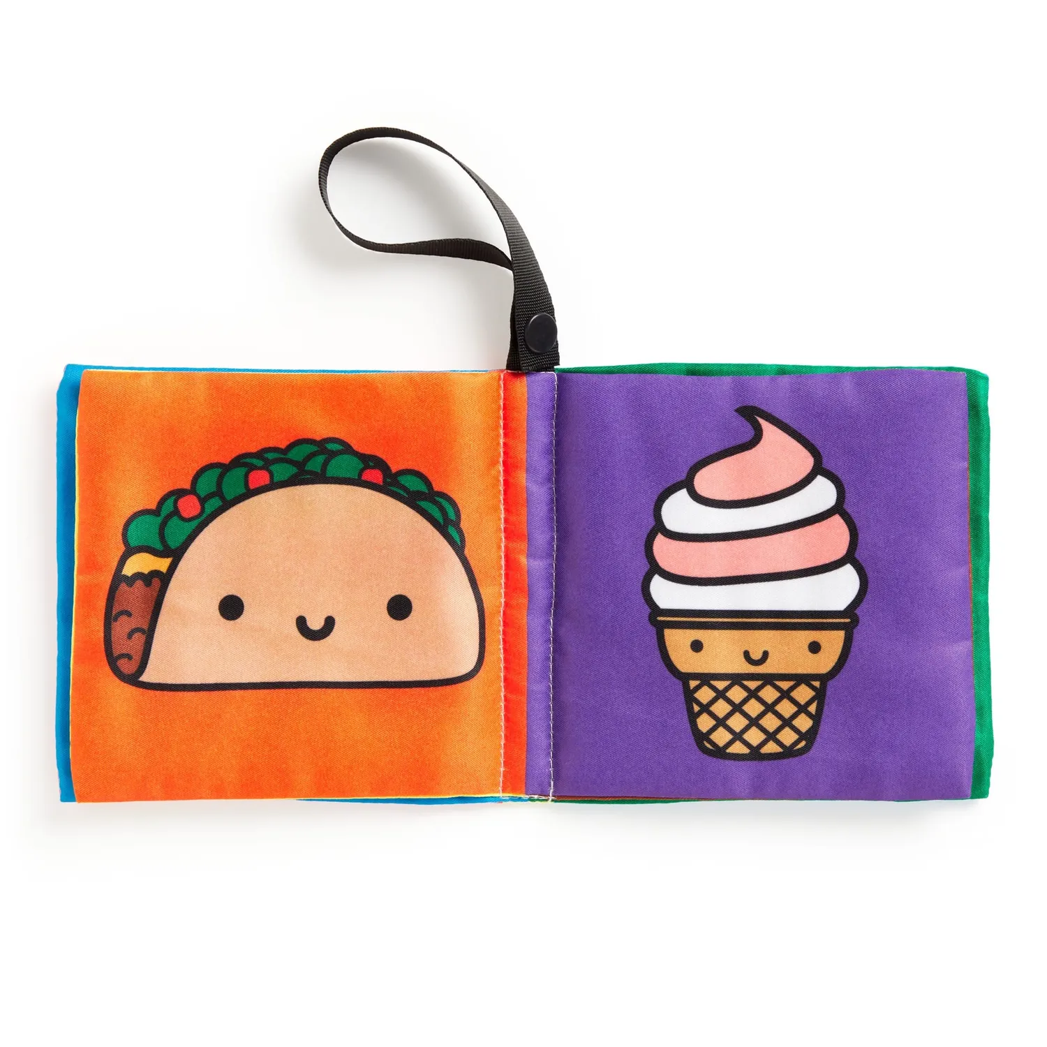 Mudpuppy Foodie Baby carte bebelusi textila fosnitoare