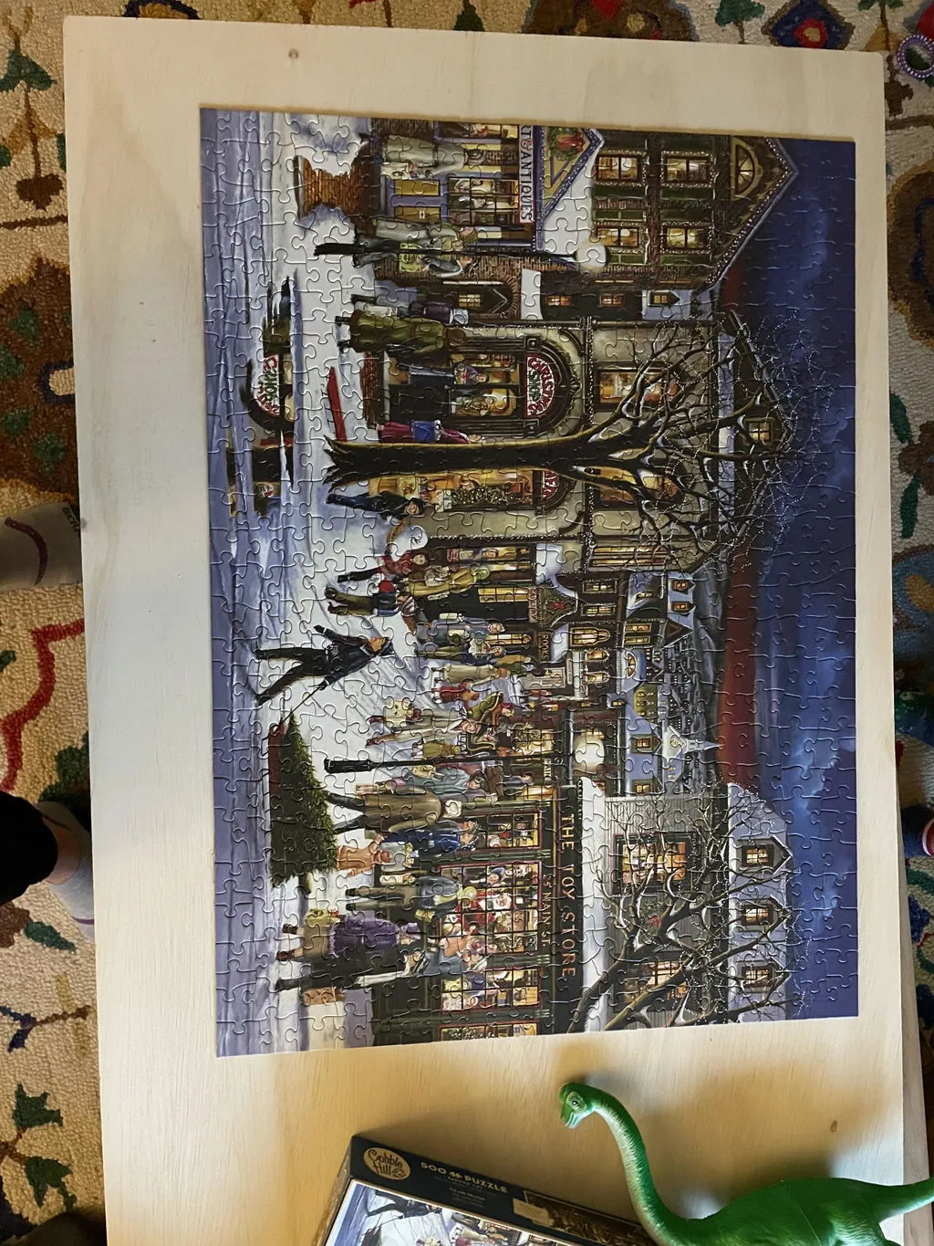 Cobble Hill Winter Holidays puzzle 500 piese iarna