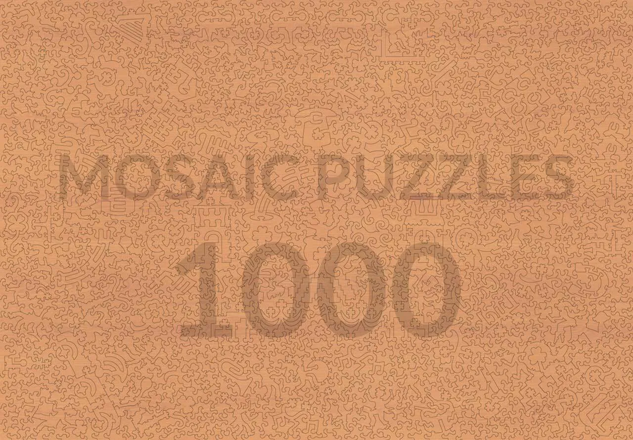 Mosaic Puzzles Landscapes of Ireland puzzle lemn 1000 piese Irlanda