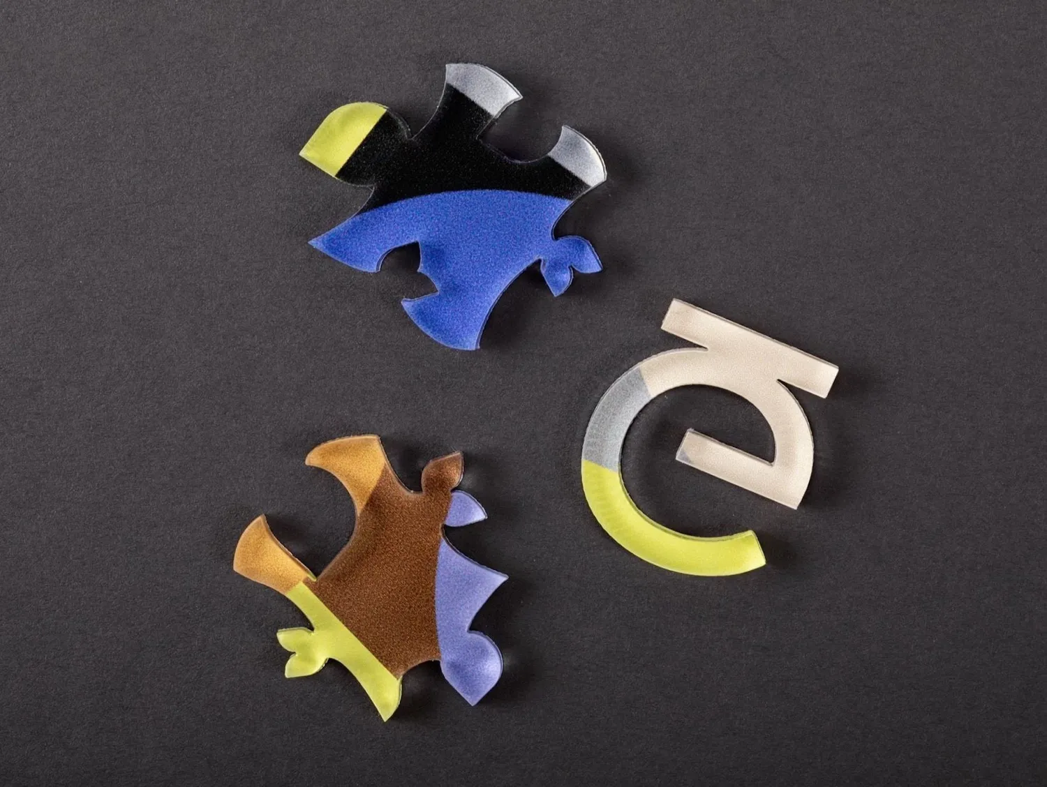 Eklektik Pieces Geo Bloom puzzle 285 piese 29x39 cm floral