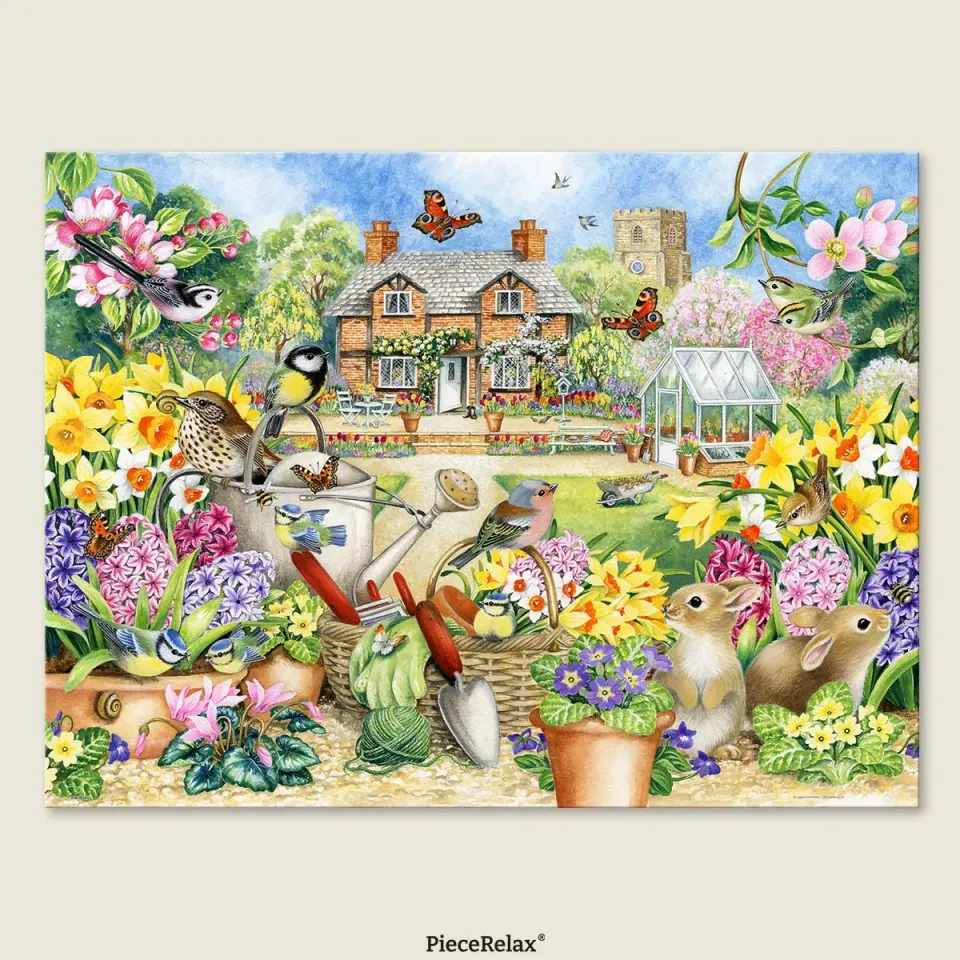 PieceRelax Spring Garden U1085 puzzle 1000 piese