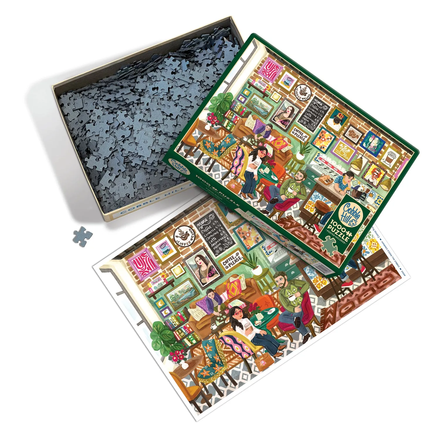 Cobble Hill Coffee Please puzzle 1000 piese cafenea