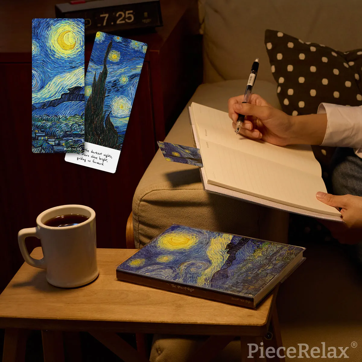 PieceRelax Starry Night YA1063 jurnal puzzle A5
