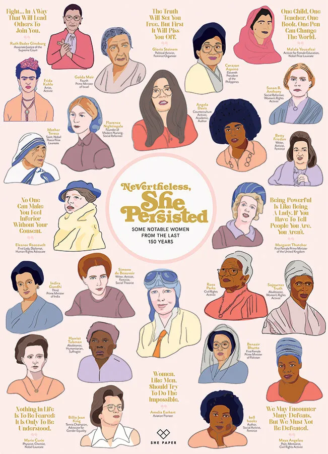Cobble Hill Nevertheless She Persisted puzzle 1000 colaj