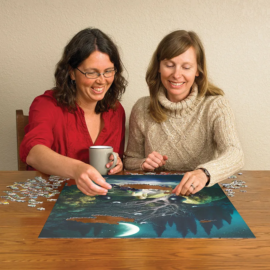 Cobble Hill Ten Wishes puzzle 1000 piese fantasy