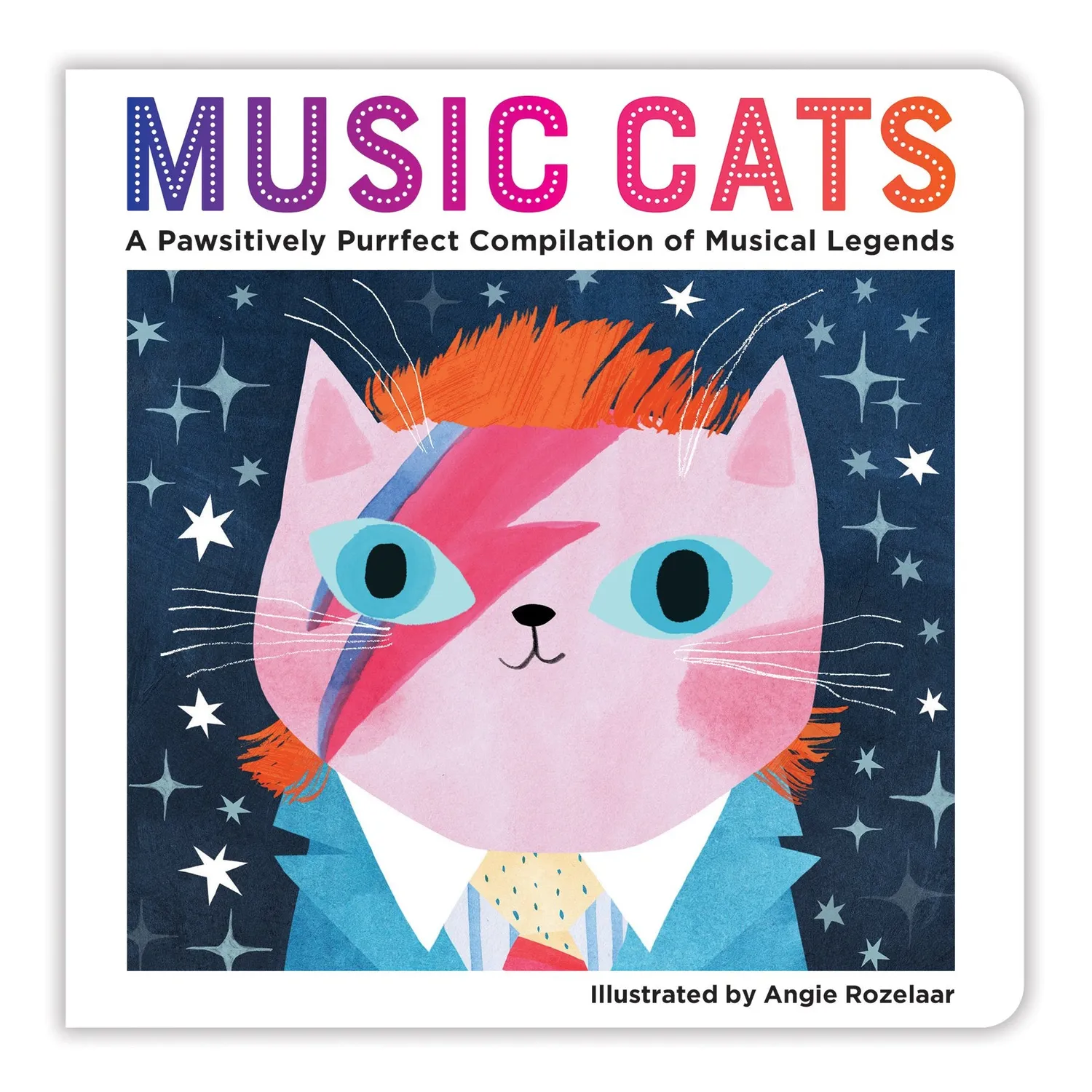 Mudpuppy Music Cats carte cartonată 18x18 cm