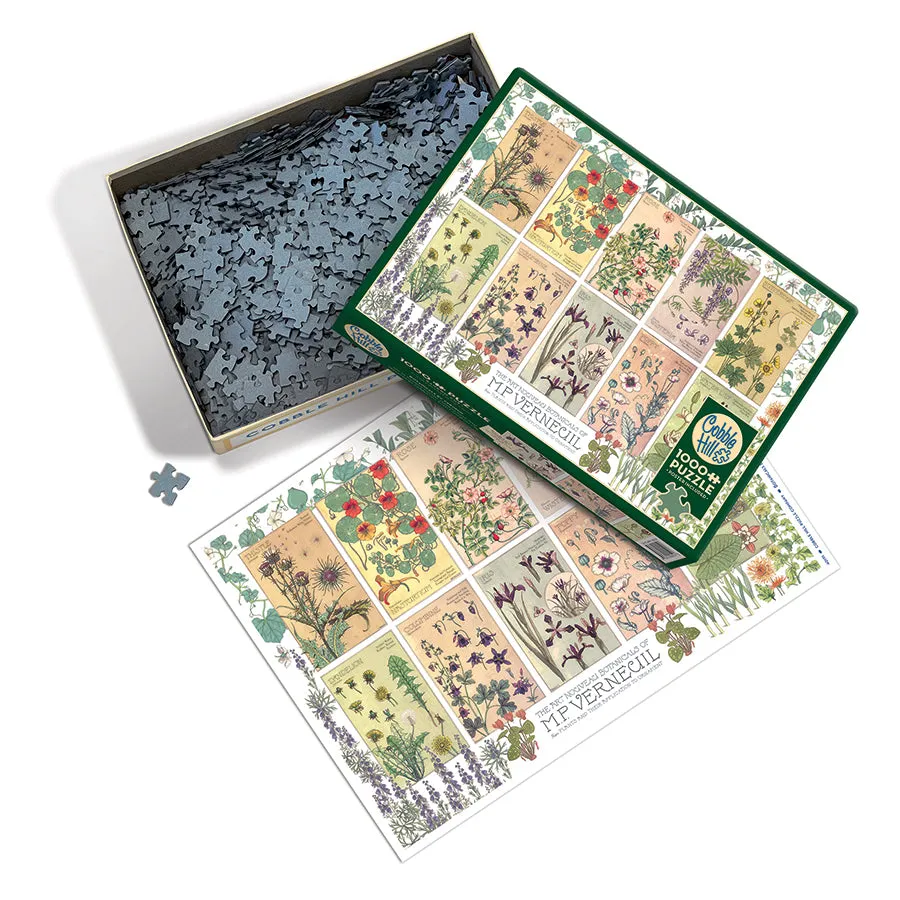 Cobble Hill Botanicals by Verneuil puzzle 1000 piese flori