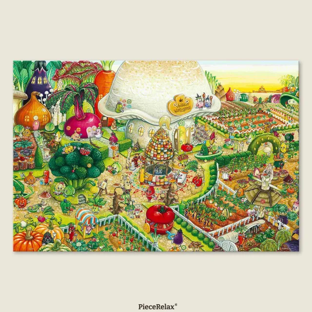 PieceRelax PieceClicks Vegetable Field puzzle U1195 2016 piese