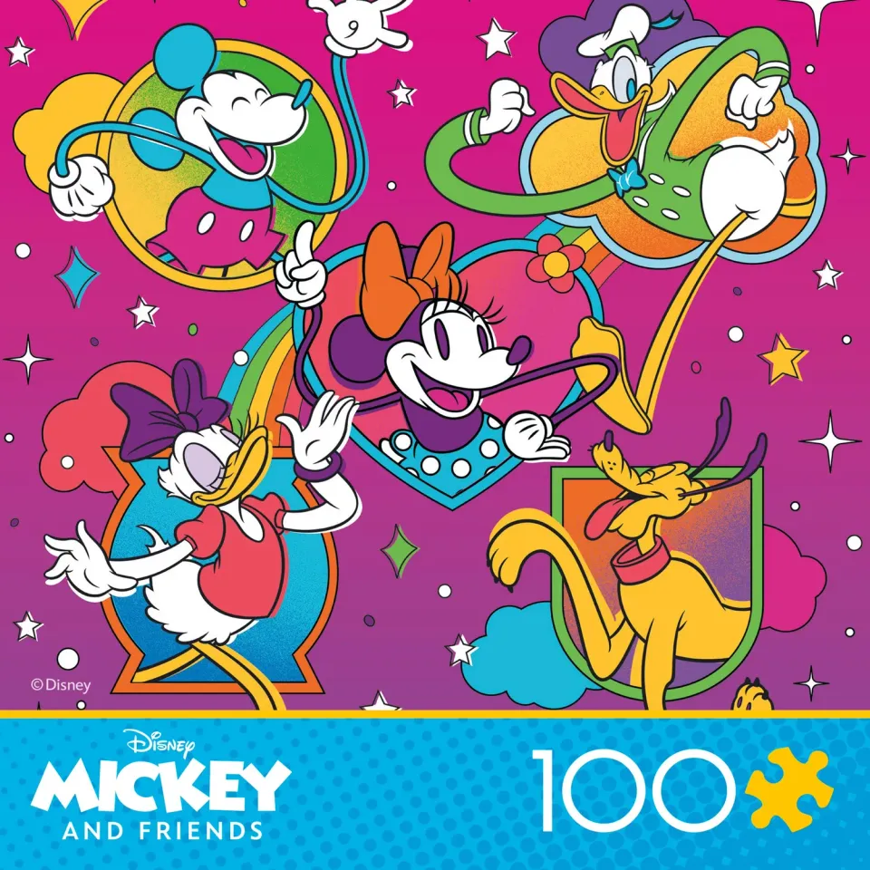 Ceaco Mickey Positive Vibes puzzle 100 piese copii