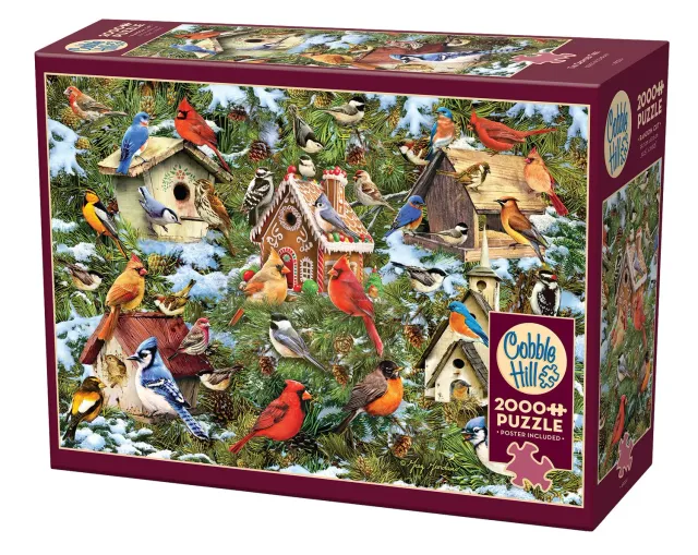 Cobble Hill The Crowded Tree puzzle 2000 piese peisaj