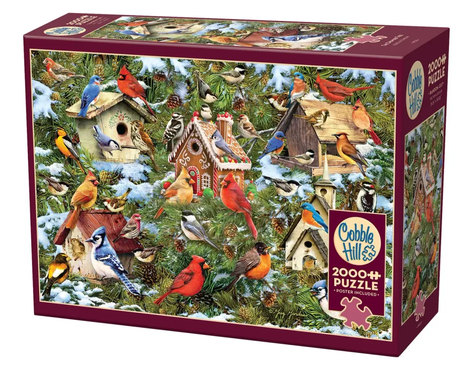 Cobble Hill The Crowded Tree puzzle 2000 piese peisaj